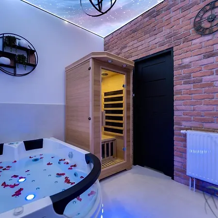 Apartament In The Sky Z Prywatna Sauna I Jacuzzi By Dream *